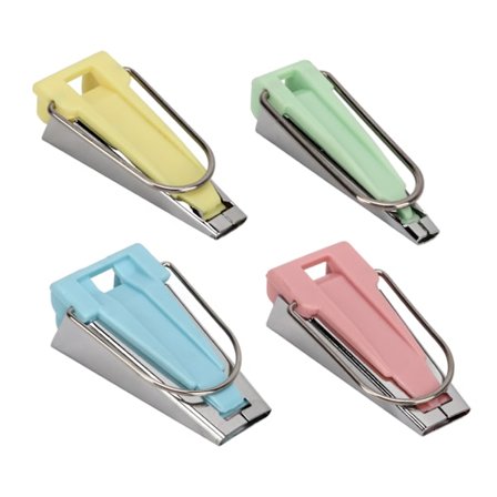 4 st snedbandare 6 mm 12 mm 18 mm 25 mm rostfritt stål plast snedbandare kit för tygsömnad quiltning