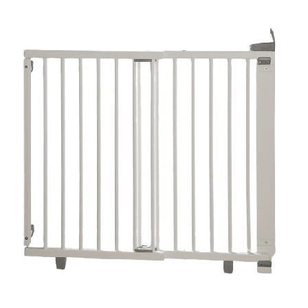 HomeSafety Skruvgrind Safetygate Pontus 86-133 Cm Barnsäkerhet Vit