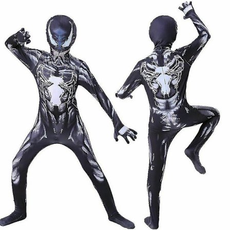 Boys Venom Cosplay Jumpsuit -asu Halloween-juhlapukulahja. CNMR