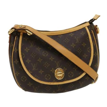 Louis Vuitton Vintage, Pre-owned Canvas louis-vuitton-bags Bruin, Dames, Maat:ONE Size