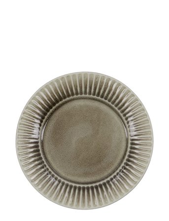 Lunch Plate, Hdpleat, Grey/Brown Grey House Doctor