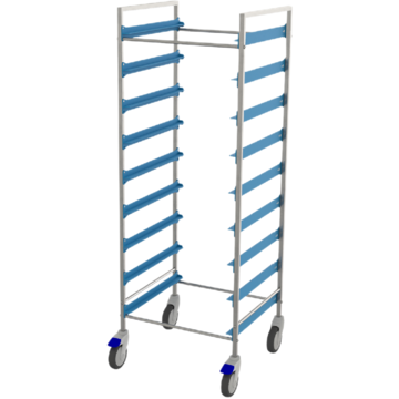 Diskomat Hög Korgvagn 50x50cm
