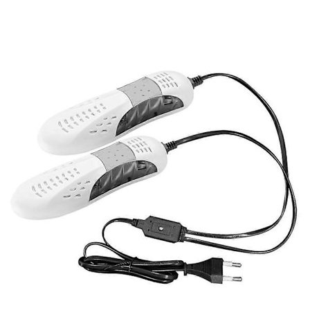 (Hvit) Skotørker med varme og UV-lys for rask tørking og sterilisering