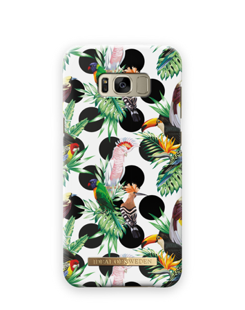 Unisex Hülle, Galaxy S8 Plus Tropical Dots Handyhülle