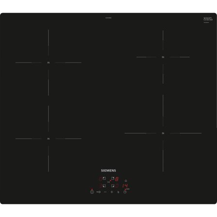 Siemens - Platetopp EU611BEB6E Svart