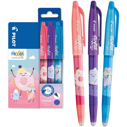 Pilot FriXion Ball Fancy 0.7 3er-Pack