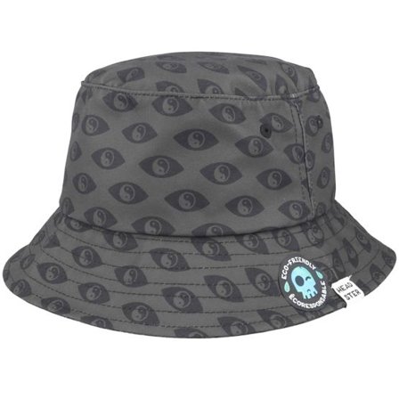 Headster - Grå bucket Hatt - Opposites Attract Deep Charcoal Bucket @ Hatstore