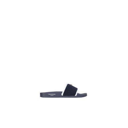 Thom Browne, Sponge Slide Sandals Niebieski, Mężczyzna, Rozmiar: 41 EU