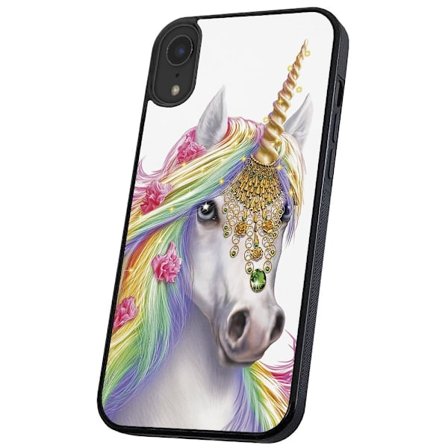 iPhone X/XS - Deksel/Mobildeksel Unicorn/Enhjørning