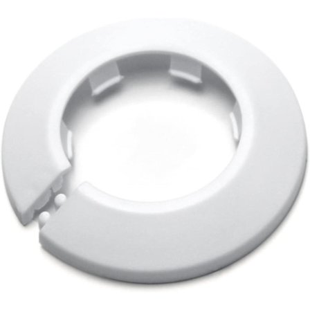 Fit 1.57" Ytre Diameter Flens Vannrør Deksel Dekor Hvit Rørdeksel Radiator Pp Plast 40mm Rosettkrage For Veggrør Dekor