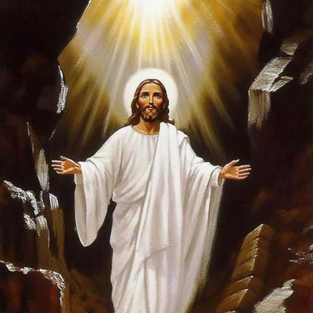 Frelser Jesus 5D Diamantmaleri 30X40CM (Stil 10)