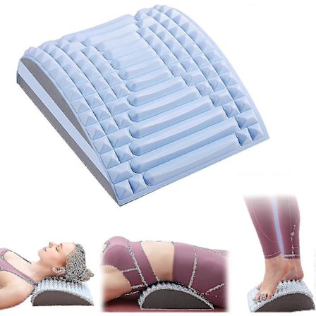 Nakke- og Rygstrækker Refresh, Ryg Nakkeknækker Til Lændesmerter, Multi-niveau Justerbar Rygbræt Til Diskusprolaps, Iskias Iyq