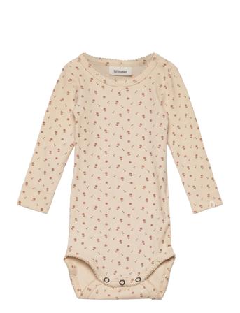 Nbfgago Ls Slim Body Lil Noos Lil'Atelier Beige