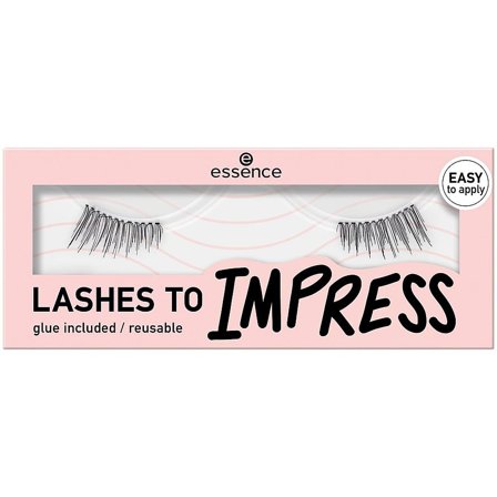 Essence Lashes To Impress 03 Half Lashes, Makeup, Øjenvipper, Kunstige Øjenvipper