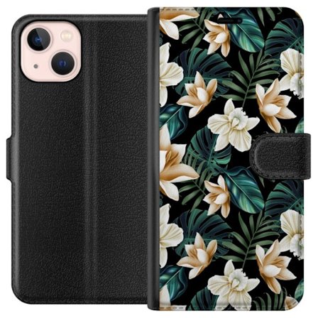 Kompatibelt Plånboksfodral till Apple Apple iPhone 13 Blommor