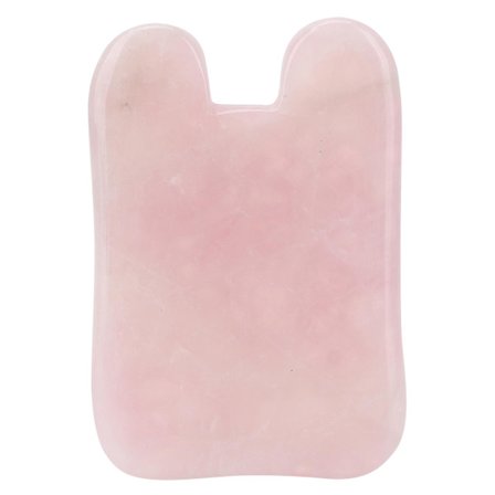 2024 Professionell Rosenkvarts Ansiktsmassage Gua Sha Verktyg Portabel Facial Skrapbräda