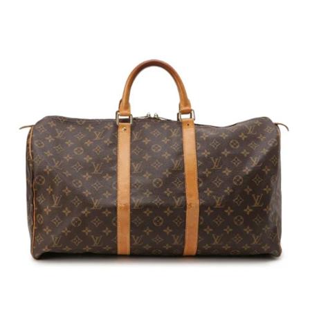 Louis Vuitton Vintage Pre-owned Canvas travel-Väska brun, Dam Vintage Väskor, Dam, Storlek: ONE SIZE