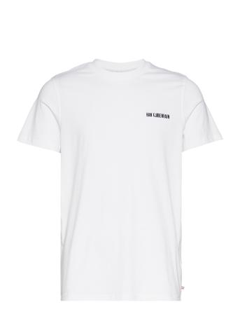 Casual Tee Short Sleeve T-shirts Short-sleeved Hvit HAN Kjøbenhavn