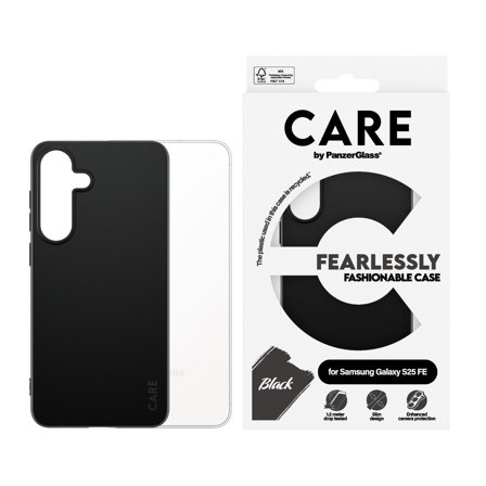 PanzerGlass CARE by TPU Case Black Sams
