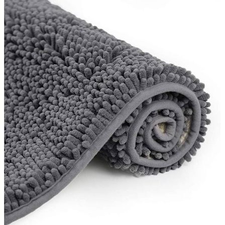 Badrumsmatta Absorberande 50*80cm Badrumsmatta Mjuk Extra Tät Halkskydd Fuktsäker Maskintvättbar