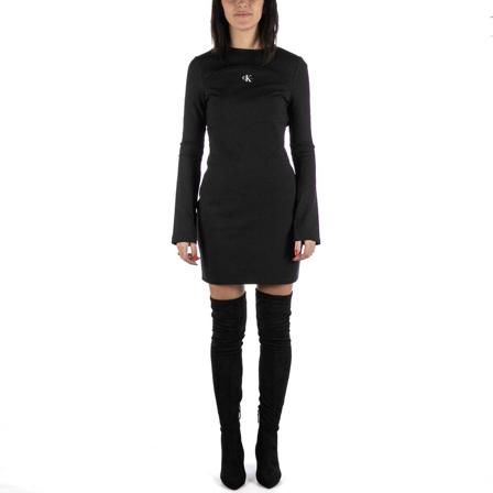 Calvin Klein, Short Dresses Zwart, Dames, Maat:XS
