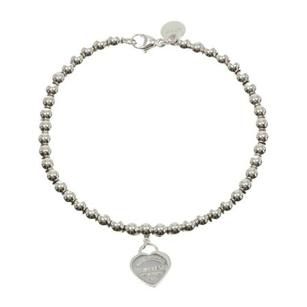 Tiffany & Co. Pre-owned Bracelets , Grijs , Dames , Maat: ONE Size Vintage Sieraden