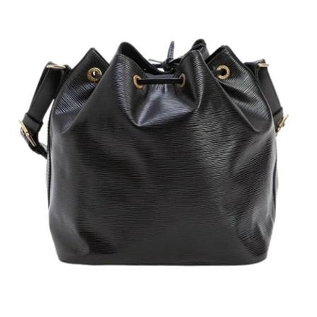 Louis Vuitton Vintage Pre-owned Leather louis-vuitton-Tass , Zwart , Dames , Maat: ONE Size Vintage Tassen