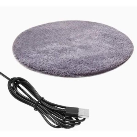 Varmedyna til små hunde og katte, højkvalitets plys, professionel fremstilling, konstant temperatur, USB-drevet elektrisk tæppe til kæledyr