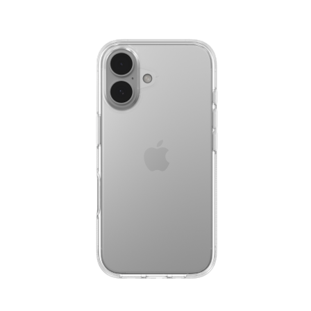 ZAGG Crystal Palace iPhone 16 kotelo - läpinäkyvä