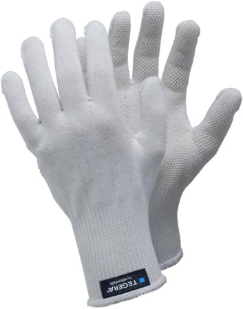 Tegera 921 Handske Bomull/PVC 7, Arbetskläder