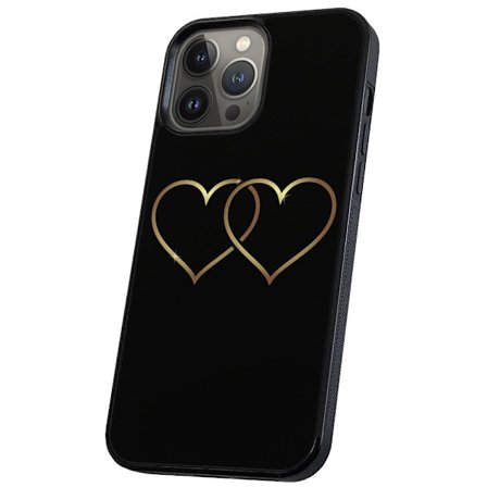 iPhone 14 Pro Max - Cover/Mobilcover Double Hearts