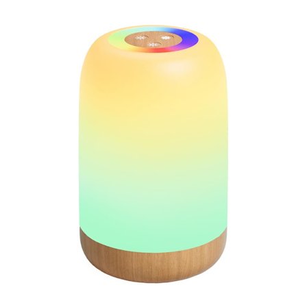 LED-pöytävalaisin kosketuksella – himmennettävä, 256 RGB-väriä, USB-ladattava, ajastin ja koukku, kannettava yövalo_TF_TF