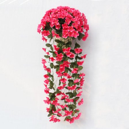 Livlig Kunstig Hængende Orkide Buket Silke Lang Hængende Busk Blomster Snøre Bryllupsfest Hjemmeindretning