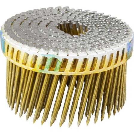 ESSVE 774304 Maskinspiker coil, Ø 2,5 mm, 15°, RFR A4 2,5 x 50 mm, 1750-pakning, Innfesting