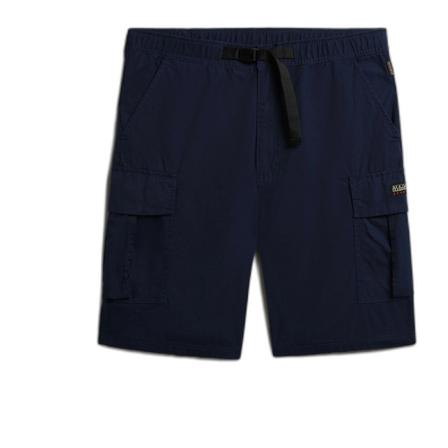 Napapijri Korte Broek , Blauw , Heren , Maat: S