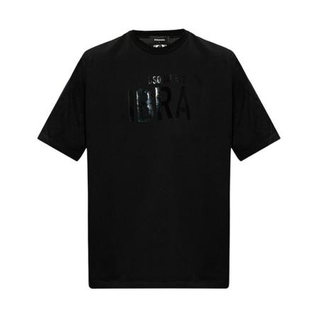 Dsquared2 T-shirt with logo , Zwart , Heren , Maat: 2XL
