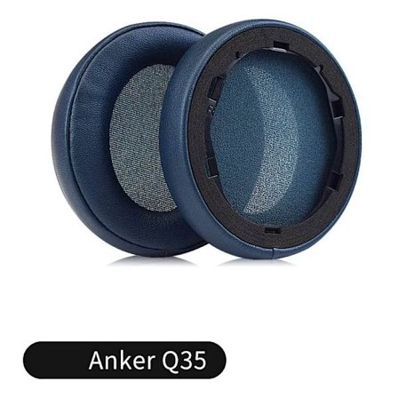 Öronkuddar för Anker Soundcore Life Q10 Q20 Q30 Q35 Headset Gamer Ersättningshörlurar Memory Foam Öronkuddar Foam Öronkuddar Cover