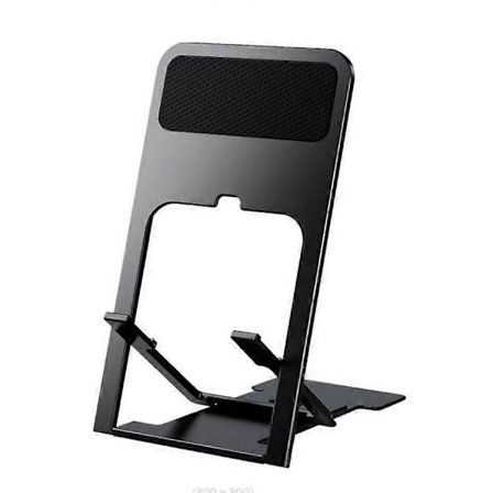 Mini Desktop Multi-Vinkel Foldbar Mobiltelefonholder Hul Plastik Tablet Stand Bærbar Til Iphone 12 11 8 7 pro Support