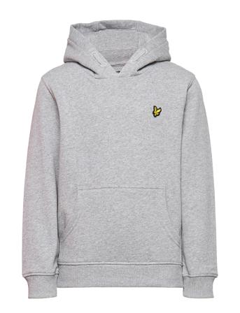 Classic Oth Hoody Fleece Hoodie Grå Lyle & Scott Junior