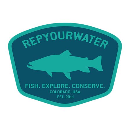 RepYourWater Sticker - Badge