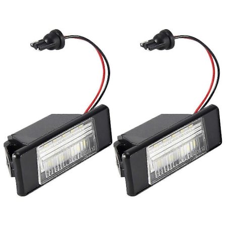 2 stk. Bil 18LEDs Skiltlys Plast For Nissan Qashqai X-trail Juke Primera Lyse Led Skiltlys 2024THO