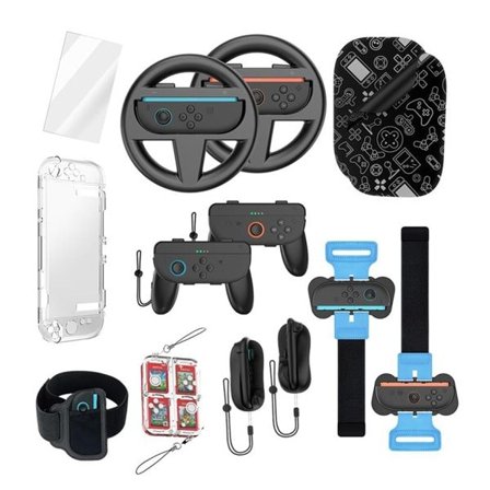 Tilbehørssett for Nintendo Switch 2 - 14 deler
