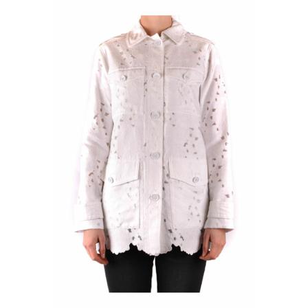 Michael Kors Outerwear Jakke Hvid, Dame