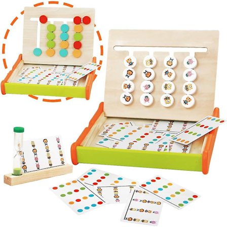 Træpuslespil Sorteringsspil Trælegetøj Puslespil Børn Trælegetøj Farve Dyr Sæt Af 16 Træblok Sortering Undervisningslegetøj Undervisningslogik 