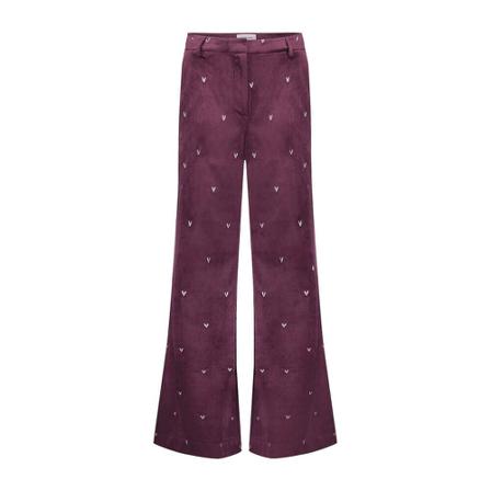 Fabienne Chapot Pantalon , Paars , Dames , Maat: S
