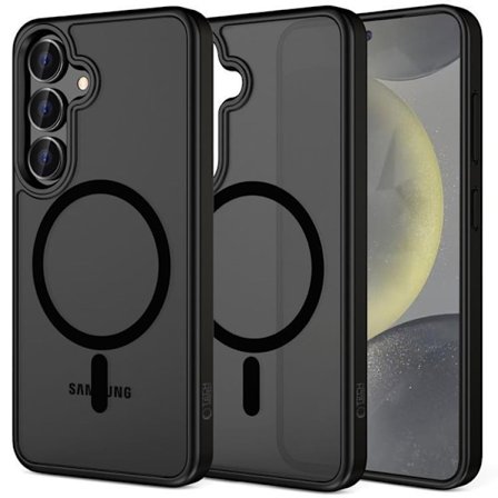 Tech-Protect Telefontaske til Galaxy S25 Magsafe Magmat - Mat Sort