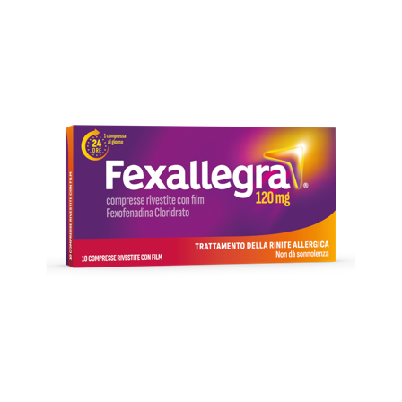Fexallegra Antistaminico Contro Sintomi Allergia 10 Compresse