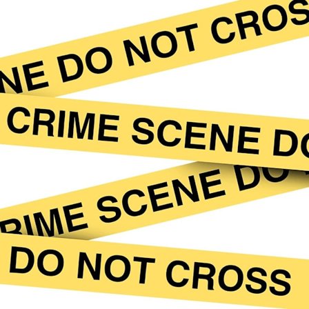 Crime Scene Do Not Cross Tape 7cm x 100m Halloween