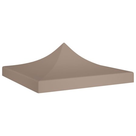 Tak till partytält 3x3 m taupe 270 g/m²