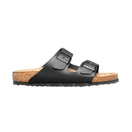 Birkenstock Flat Sandalen , Zwart , Dames , Maat: 46 EU